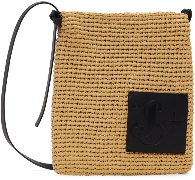 Válltáskák Jil Sander Crochet Crossbody Bag Bézs | J42WG0018_P6657