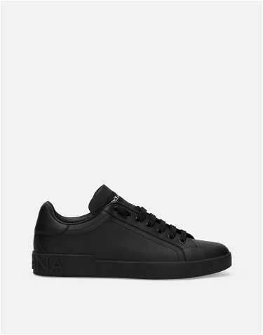 Sneakerek és cipők Dolce & Gabbana Calfskin Portofino Fekete | CS1772A106580999, 0