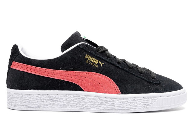 Sneakerek és cipők Puma Suede Classic 21 Black Paradise Pink (W) Fekete | 381410-28