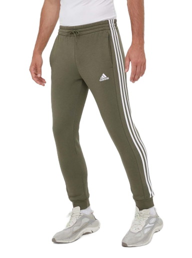 Sweatpants adidas Originals Essentials Fleece 3-Stripes Sweatpants Zöld | IJ8925