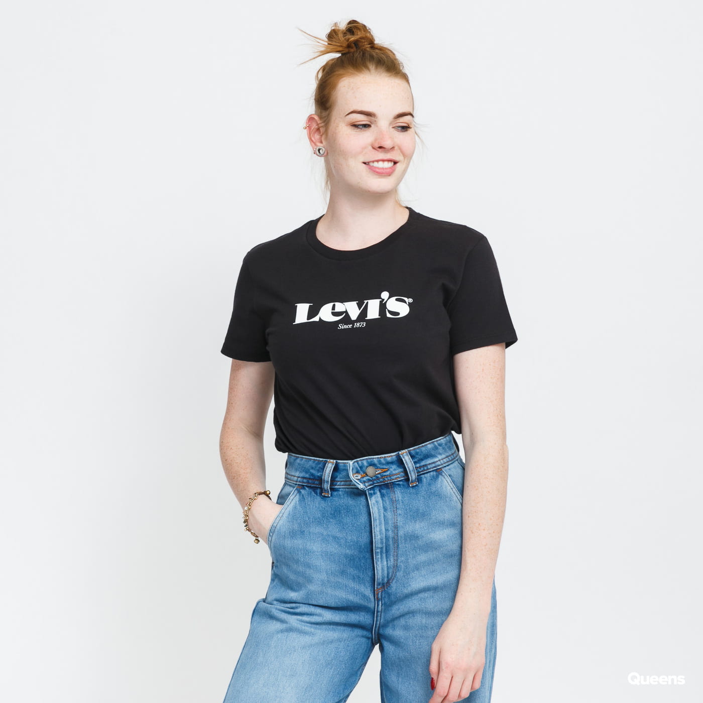 Póló Levi's The Perfect Fekete | 17369-1250, 0