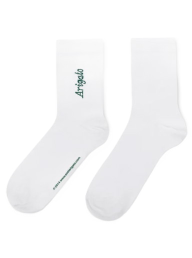 Zoknik és harisnyanadrágok AXEL ARIGATO Script Logo Socks Fehér | 15473