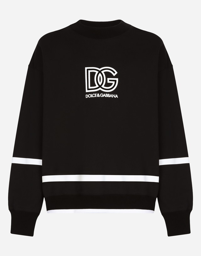 Round-neck Sweatshirt With Dg Logo