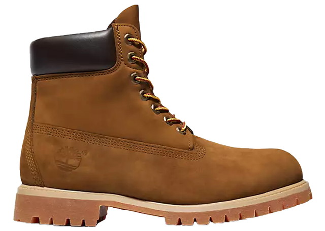 Sneakerek és cipők Timberland Premium 6 Inch Lace Up Waterproof Dark Wheat Nubuck Barna | TB072066-EBL