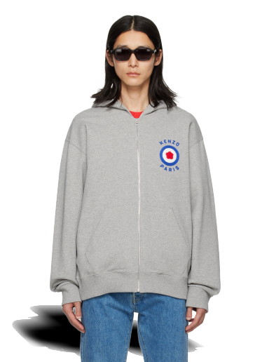 Sweatshirt KENZO Paris Target Szürke | FD65SW0754MF