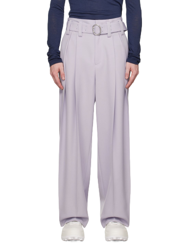 Nadrág Jil Sander Belted Trousers Orgona | J22KA0151_J40002