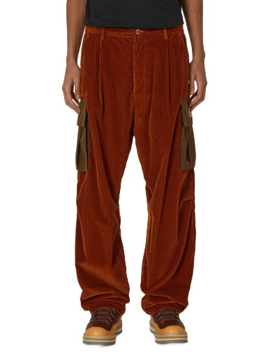 Corduroy Cargo Trousers