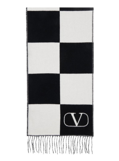 Sálak és kendők Valentino Exchess Scarf Fehér | 3W0ET028NWP