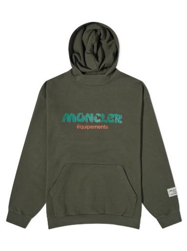 Sweatshirt Moncler Genius x Salehe Bembury Popover Hoody Dark Green Zöld | 8G000-M3237-02-833