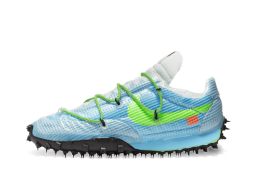 Sneakerek és cipők Nike Off-White x Waffle Racer ''Vivid Sky'' W Kék | CD8180-400