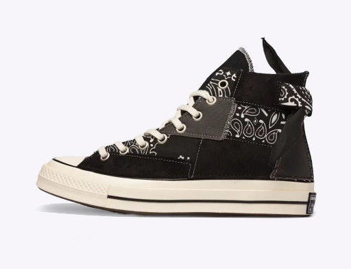 Sneakerek és cipők Converse Chuck 70 High Paisley Patchwork Fekete | 172906C