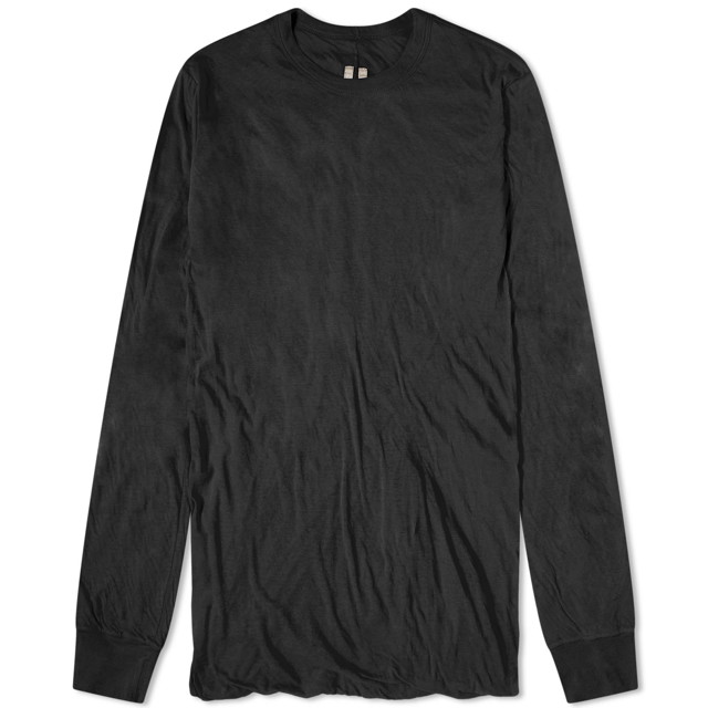 Póló Rick Owens Double T-Shirt Fekete | RU01D3257-UC-09