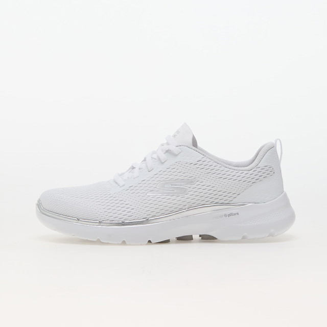 Sneakerek és cipők Skechers Go Walk 6-Bold Vision White Fehér | 124512 WHT