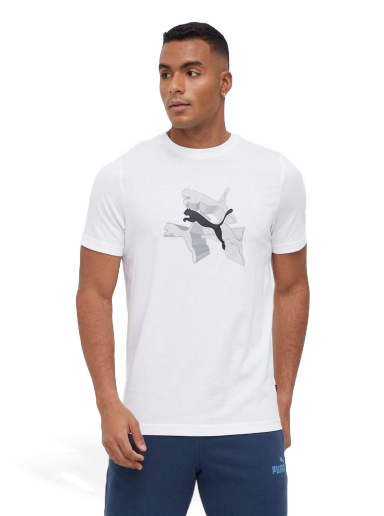 Póló Puma T-Shirt Fehér | 674487