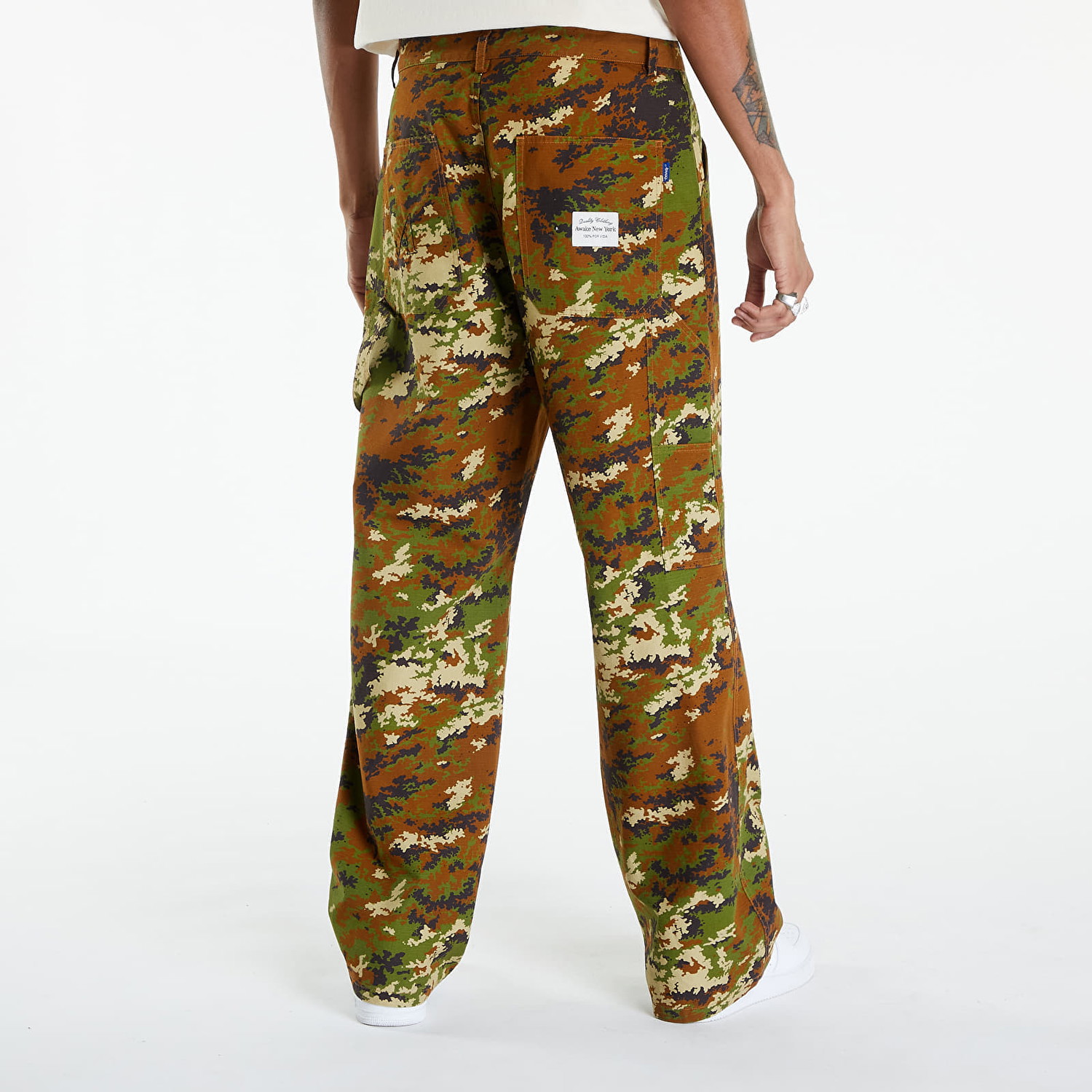 Nadrág Awake NY Camo Painter Pant Camo Multi Zöld | AWK-SP24-PA004-CAM, 1