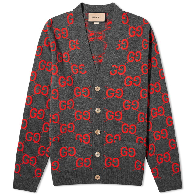 Jumbo GG Jacquard Cardigan