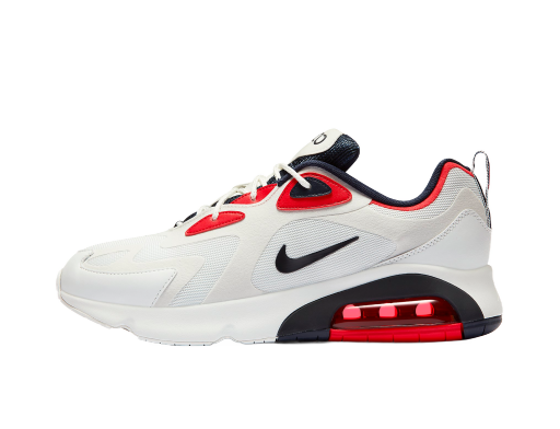 Sneakerek és cipők Nike Air Max 200 White Red Obsidian Fehér | CT1262-101