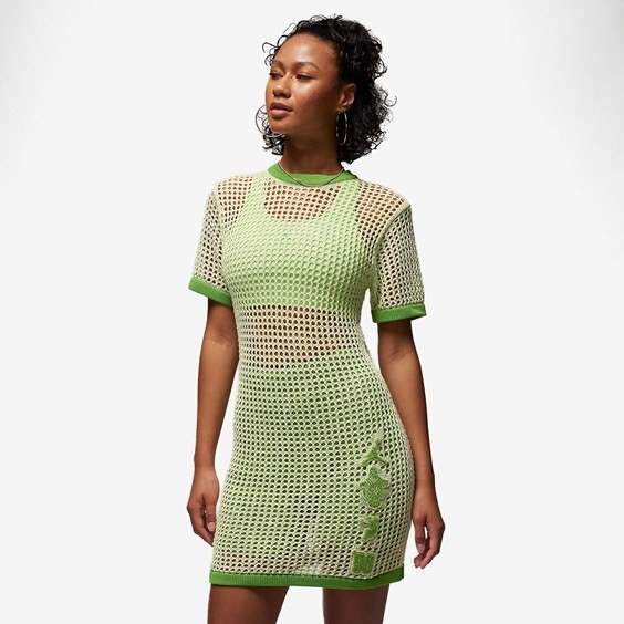 Ruha Jordan UNION x Bephies Beauty Supply Women's Dress Zöld | FD4254-303, 1