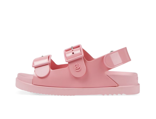 Sneakerek és cipők Gucci Mini Double G Sandal 'Pastel Pink' Rózsaszín | 660243 J8700 5815