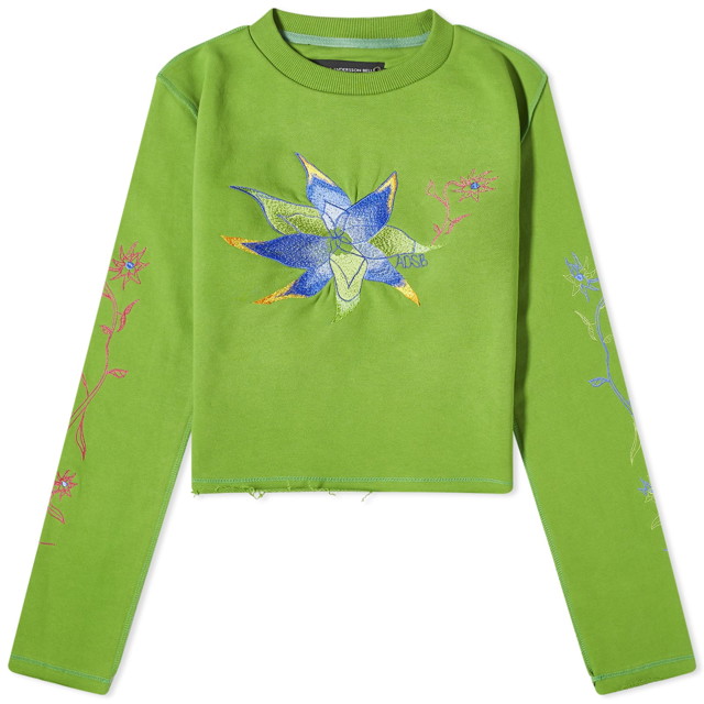 Póló Andersson Bell Crazy Flower T-Shirt Zöld | ATB1003W-GREEN