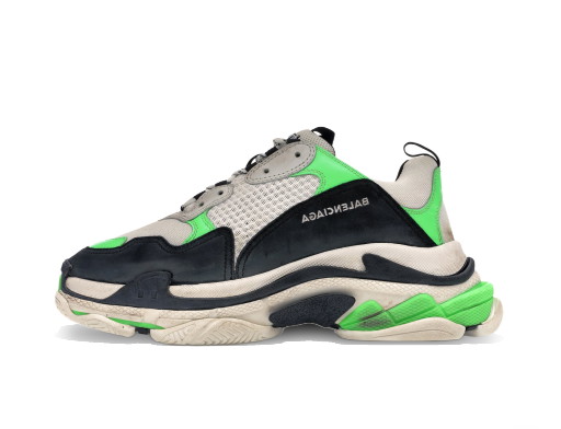 Sneakerek és cipők Balenciaga Triple S Mr. Porter Neon Green 2018 Zöld | 516590 W09O6 9063
