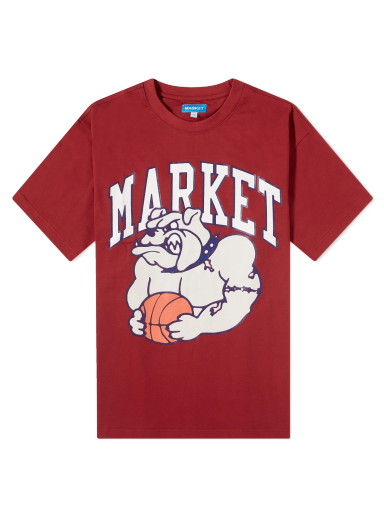 Póló MARKET Bulldogs T-Shirt 
Piros | 399001586-GRN