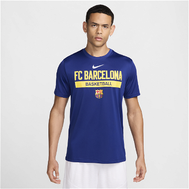 Póló Nike FC Barcelona Basketball T-Shirt Sötétkék | DZ4653-455, 3