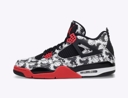 Sneakerek és cipők Jordan Jordan 4 Retro Singles Day Fekete | BQ0897-006