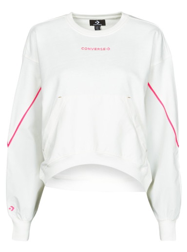 Sweatshirt Converse BLOCKED ALTERRAIN CREW SWEAT Fehér | 10021058-A03