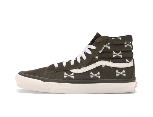 Sneakerek és cipők Vans Sk8-Hi WTAPS Olive Crossbones Zöld | VN0003T0KBD