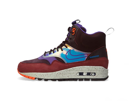 Sneakerek és cipők Nike Air Max 1 Mid "Sneakerboot Deep Burgundy" W Burgundia | 685269-600