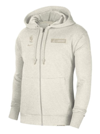Sweatshirt Nike Los Angeles Lakers Standard Issue Dri-FIT Full-Zip Hoodie Szürke | DN4653-027