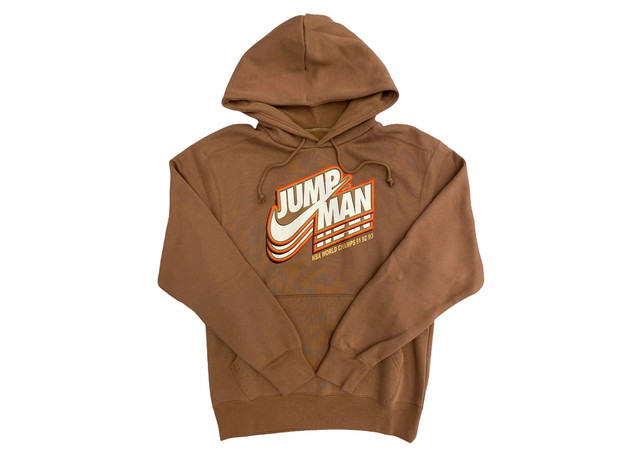 Sweatshirt Jordan Jordan Jumpman Fleece Pullover Hoodie Archaeo Brown Barna | DC9604-256