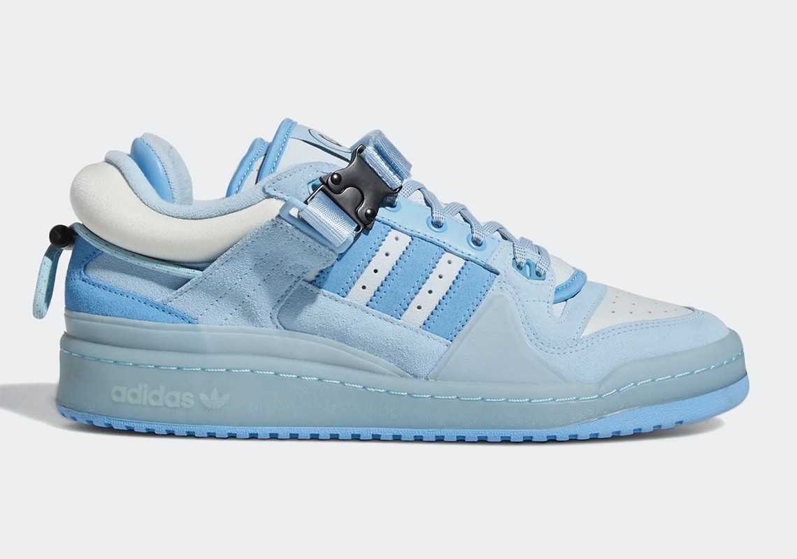 Sneakerek és cipők adidas Originals Bad Bunny x Forum Low "Blue Tint" Türkizkék | GY9693, 0