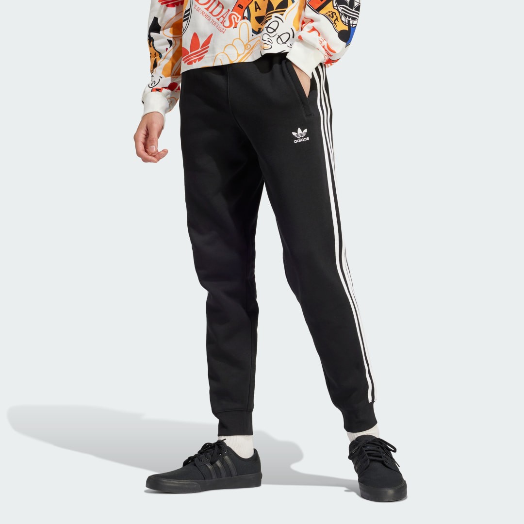 Sweatpants adidas Originals Adicolor 3-Stripes Pants Fekete | IU2353, 0
