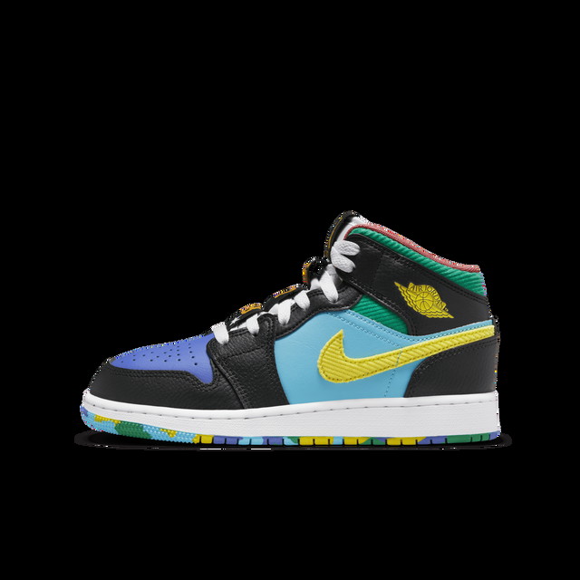 Sneakerek és cipők Jordan Air Jordan 1 Mid SE (GS) Szürke | FD1317-007