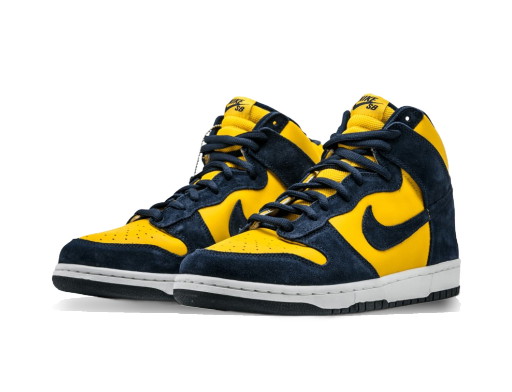 Sneakerek és cipők Nike SB SB Dunk High Pro Michigan 2005 Sárga | 305050-741