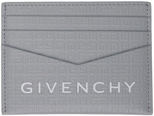 Pénztárca Givenchy 4G Micro Card Holder Szürke | BK6099K1VX050