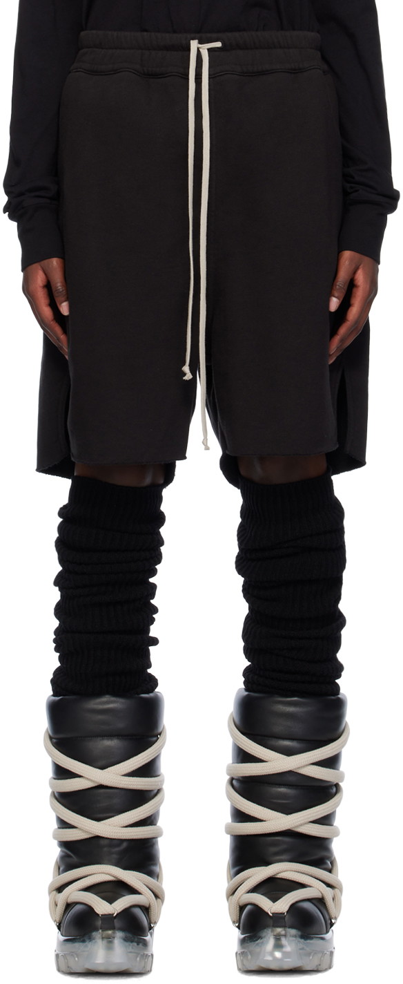 Rövidnadrág Rick Owens Moncler x Shorts Fekete | MU02C8H01 M3675