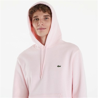 Sweatshirt Lacoste CLASSIC SMALL CROC HOODY Rózsaszín | SH9623-00-T03, 4