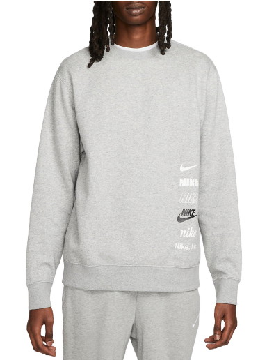 Sweatshirt Nike Club Fleece+ Sweat Szürke | dx0781-063