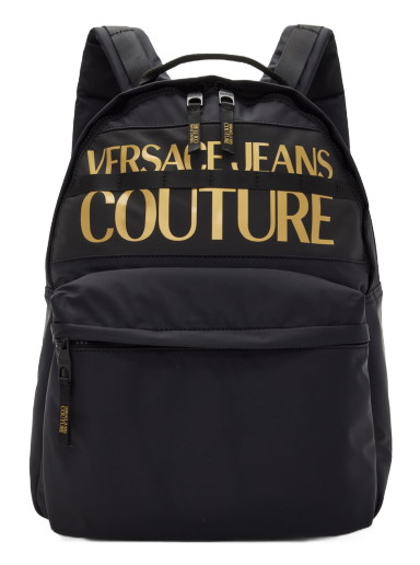 Hátizsákok Versace Logo Backpack Fekete | E73YA4B90EZS394