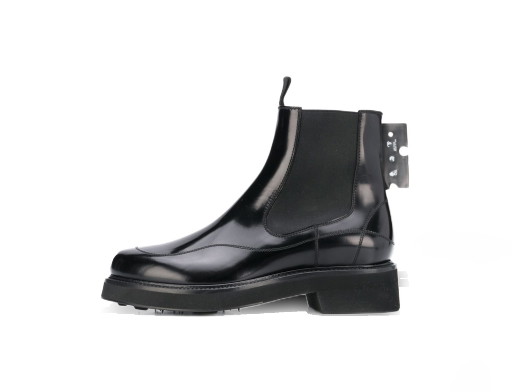 Sneakerek és cipők Off-White LEATHER ANKLE BOOTS Fekete | OWIA243E20LEA0011000