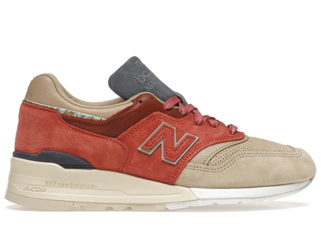 Sneakerek és cipők New Balance Stance x 997 First of All "Red/Beige" 
Piros | M997ST