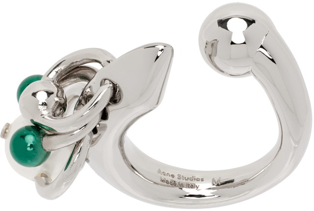 Gyűrűk Acne Studios Multi Charm Ring Szürke | C50423-