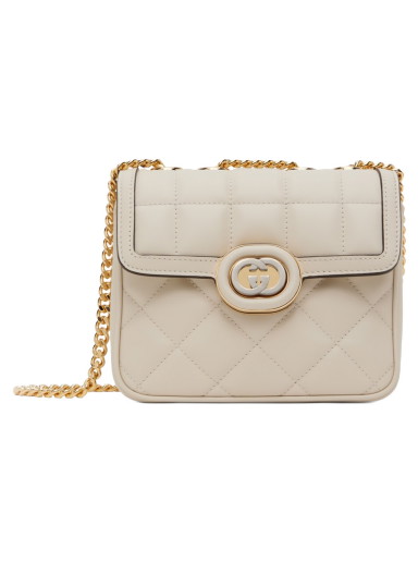 Válltáskák Gucci Mini Deco Bag Bézs | 741457 AAB1Q