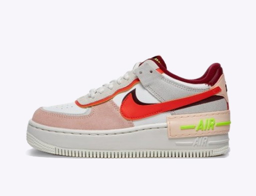 Sneakerek és cipők Nike Air Force 1 Shadow "Team Red Orange Pearl" W Rózsaszín | cu8591-600