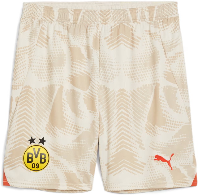 Rövidnadrág Puma Borussia Dortmund 2024/25 Goalkeeper Shorts Men Bézs | 774972-38