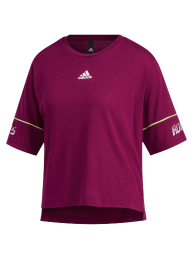 Póló adidas Originals Training Graphic Tee Burgundia | ge0290