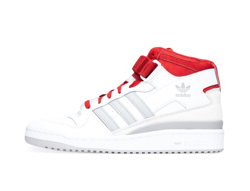 Sneakerek és cipők adidas Originals Forum Mid White Red Grey Fehér | FY6819